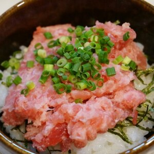 ねぎとろ丼❤